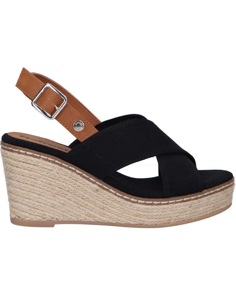 Sandalias de Mujer REFRESH 170835 TEXTIL COMBINADO NEGRO