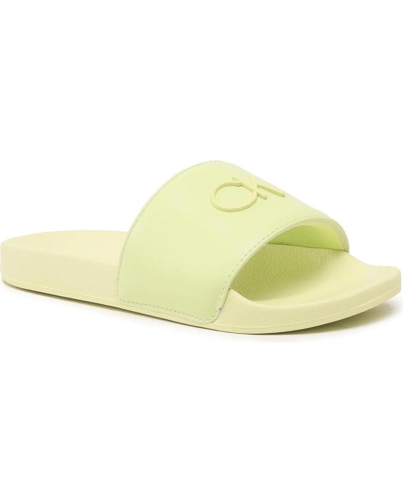Chanclas de Mujer CALVIN KLEIN HW0HW01509 LKM VERDE
