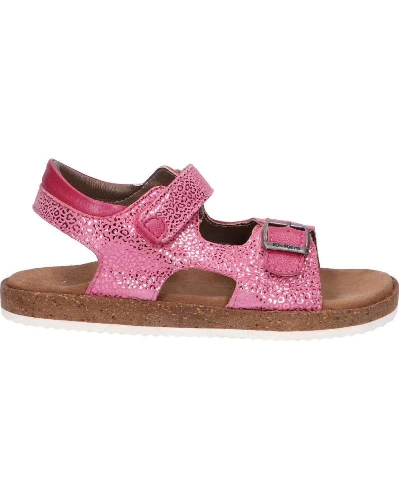 de kickers 694913-30 funkyo 132 rose fonce leopard