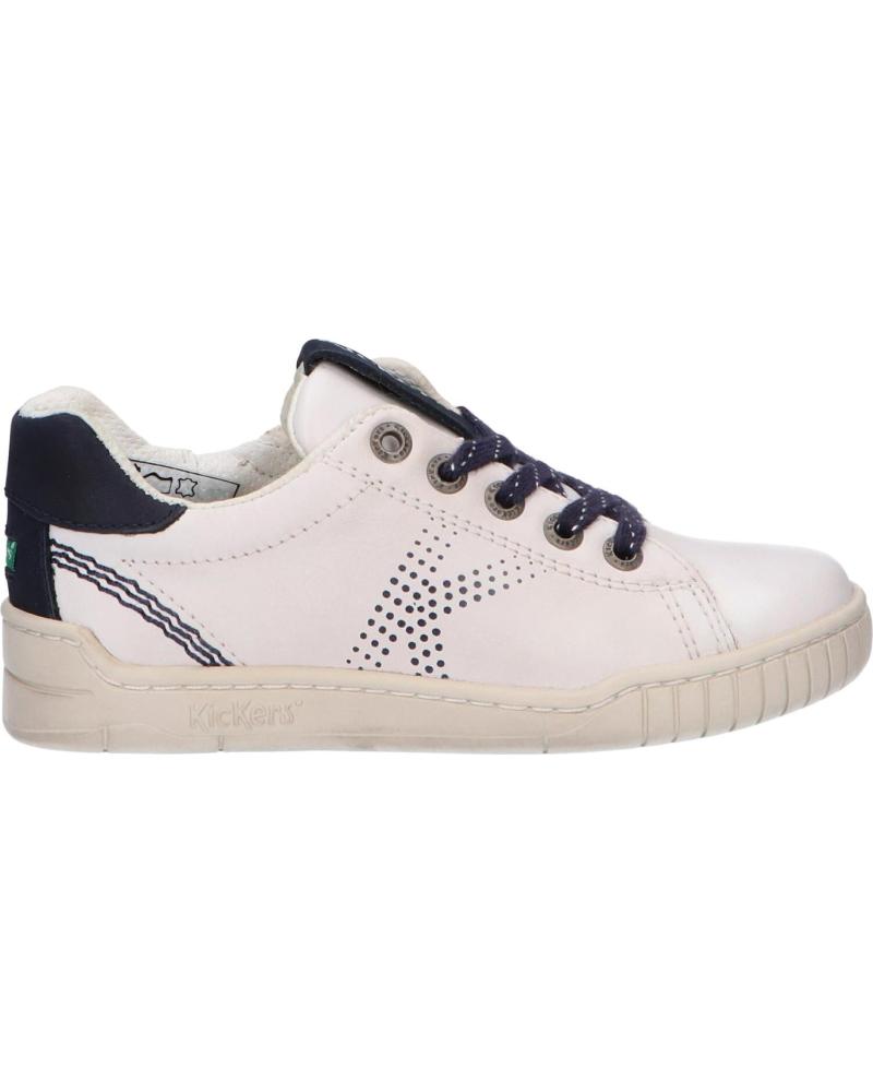 Zapatillas deporte de Mujer y Niña y Niño KICKERS 784740-30 WINAX 33 BLANC MARINE