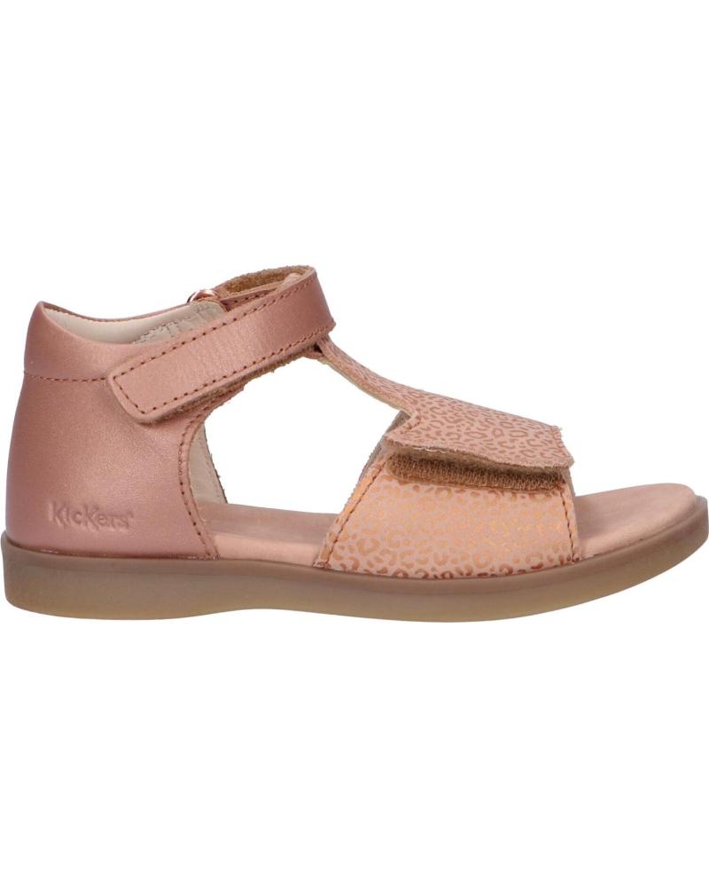 Sandalias de Niña KICKERS 784440-10 GIUSTICIA 131 ROSE LEOPARD