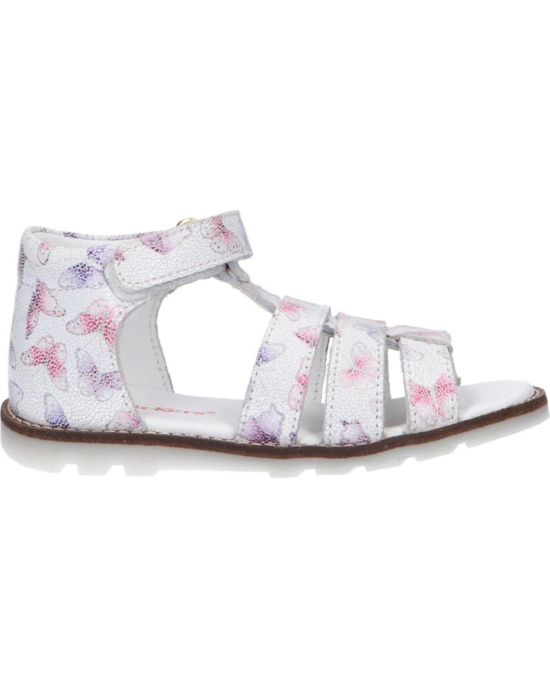 Sandalias de Niña KICKERS 784391-10 NOOPI 33 BLANC PAPILLON