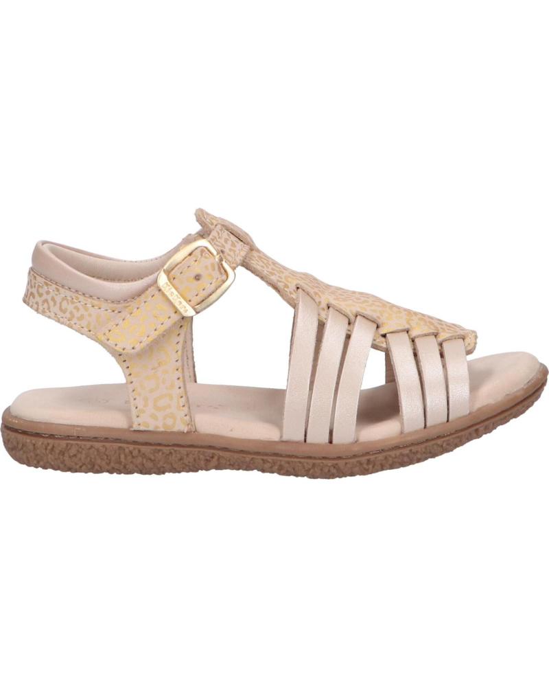 Sandalias de Mujer y Niña KICKERS 784600-30 VERYBEST 111 BEIGE OR LEOPARD