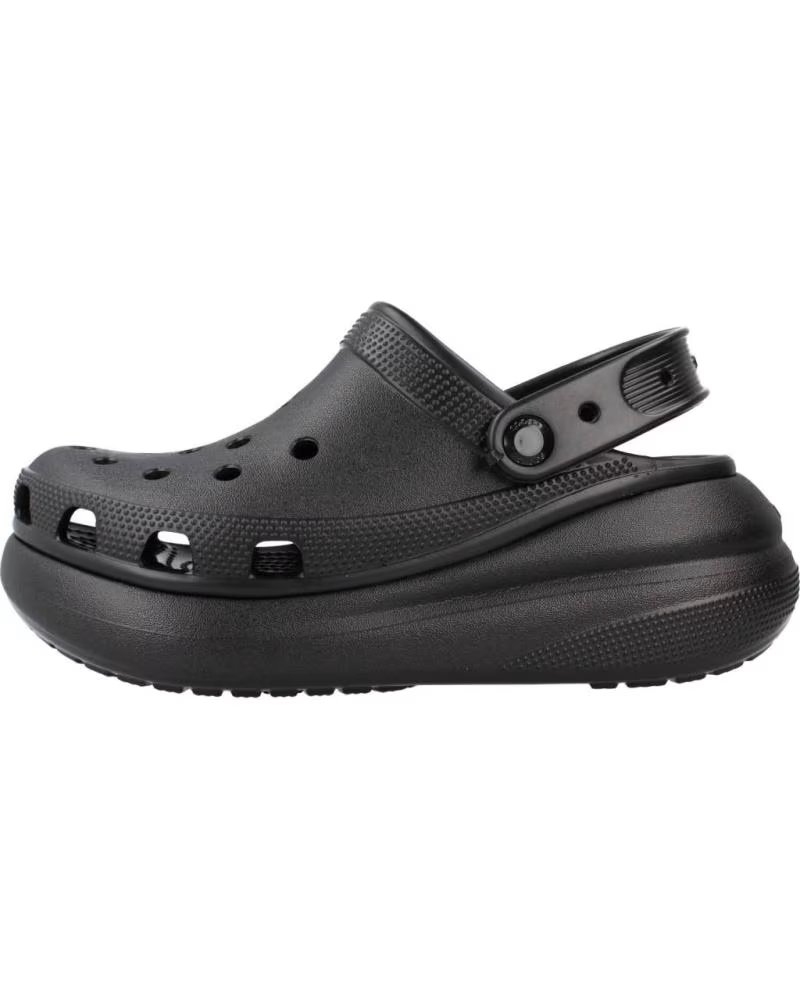 Zuecos de Mujer Crocs Classic Crush Clog Negro