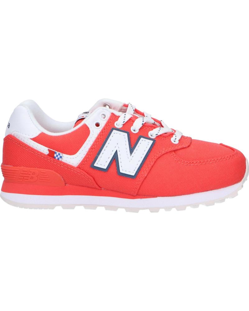 Zapatillas deporte de Mujer y Niña y Niño NEW BALANCE PC574SOL ROJO