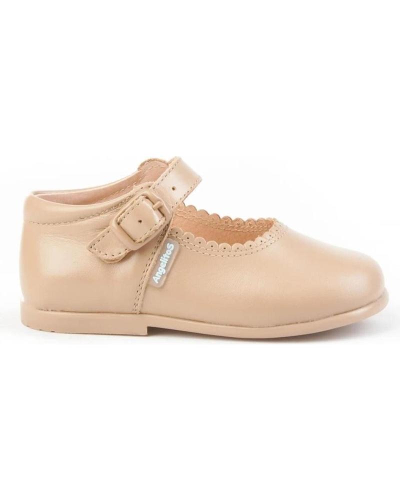 Zapatos de Niña ANGELITOS ZAPATO NINA MERCEDITAS 500 VARIOS 18009 CAMEL