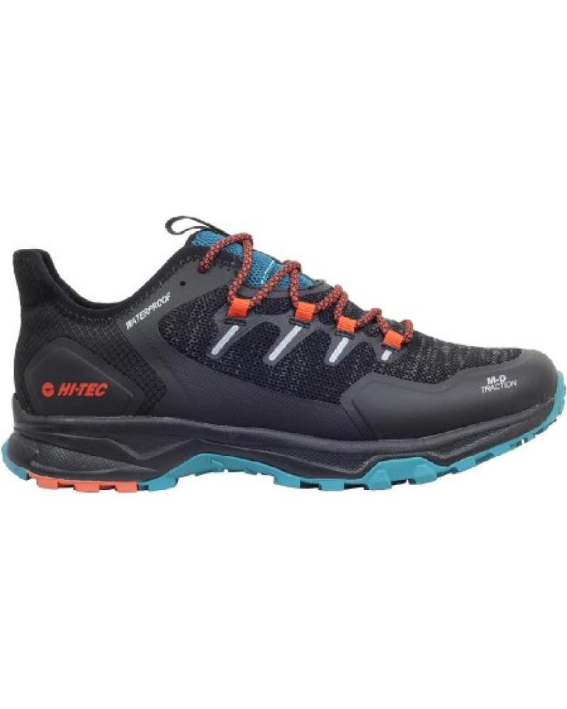 ZAPATILLAS DEPORTIVAS HI-TEC O090079004 NEGRO NARANJA NEGRO-NARAN
