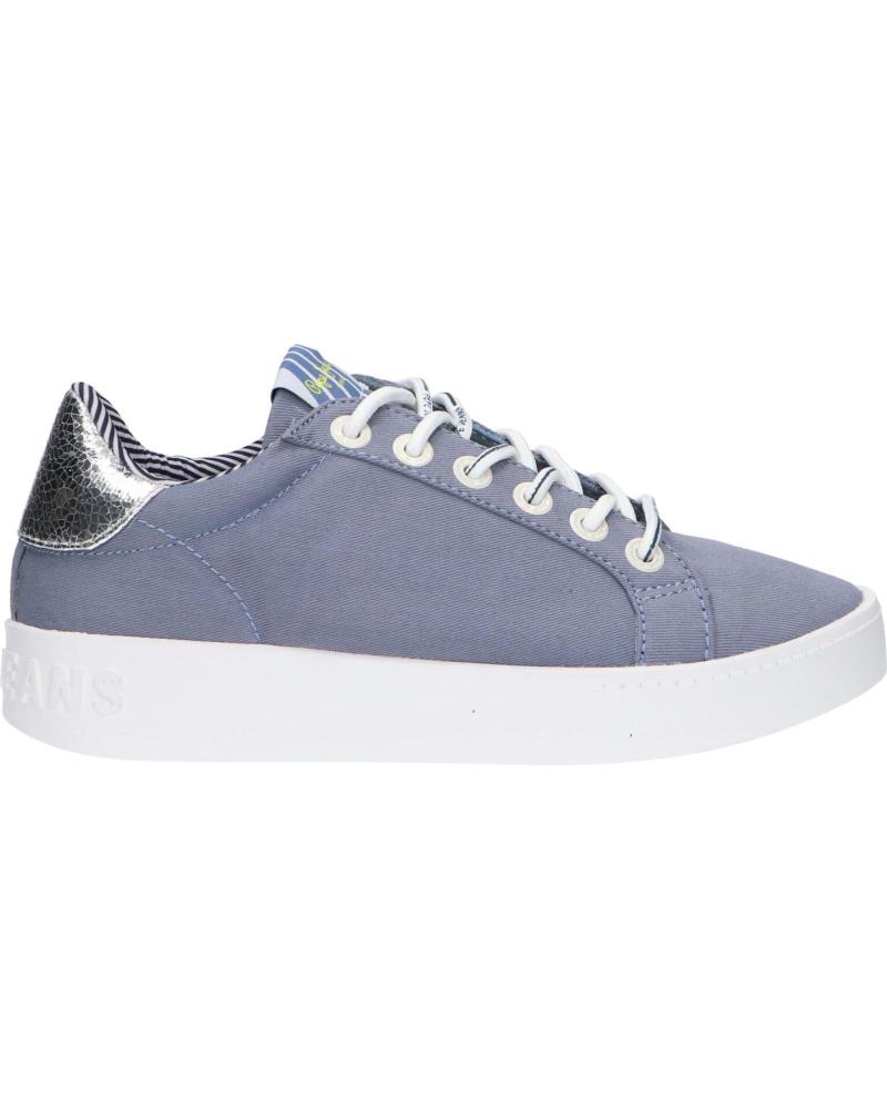 Deportivas de Mujer PEPE JEANS PLS30967 BRIXTON FUN 548 BLUE PRINT