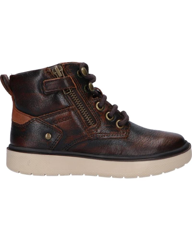 Botas de Niño GEOX J947SA 0JHMW J RIDDOCK C6006 DK BROWN