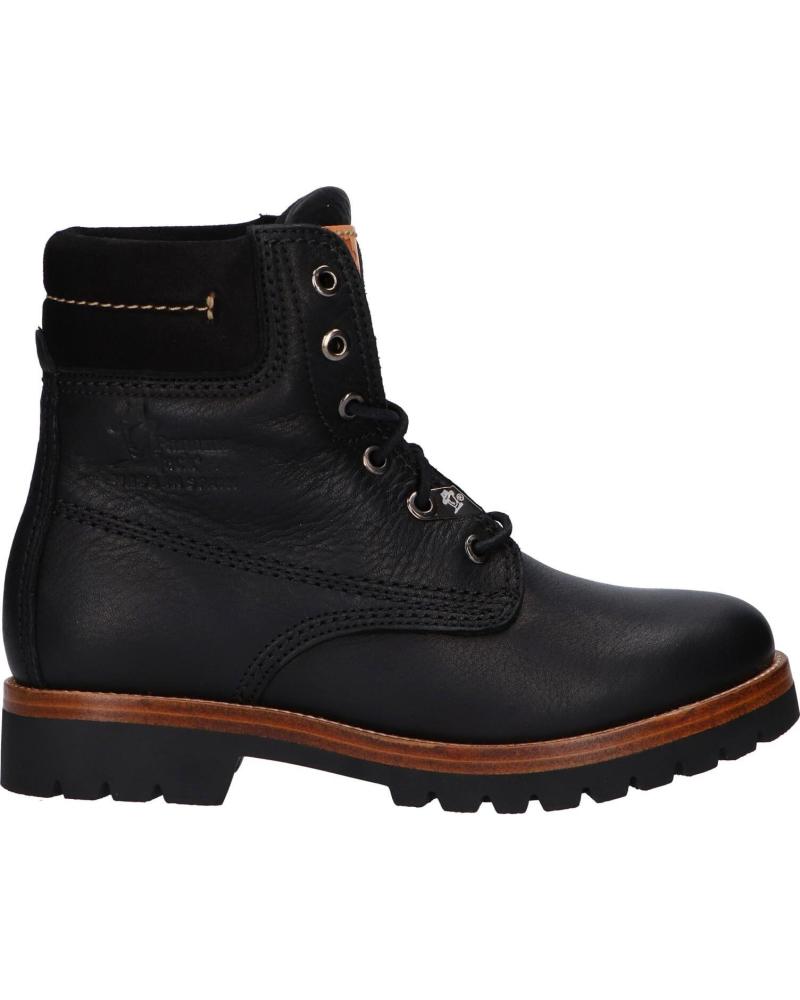 Botines de Mujer PANAMA JACK PANAMA 03 IGLOO B51 NAPA GRASS NEGRO