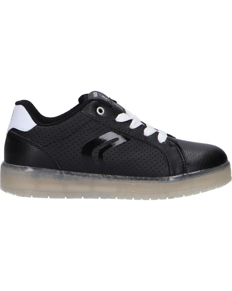 Zapatillas deporte de Niño GEOX J745PB 0BCBU J KOMMODOR C0504 BLACK-WHITE