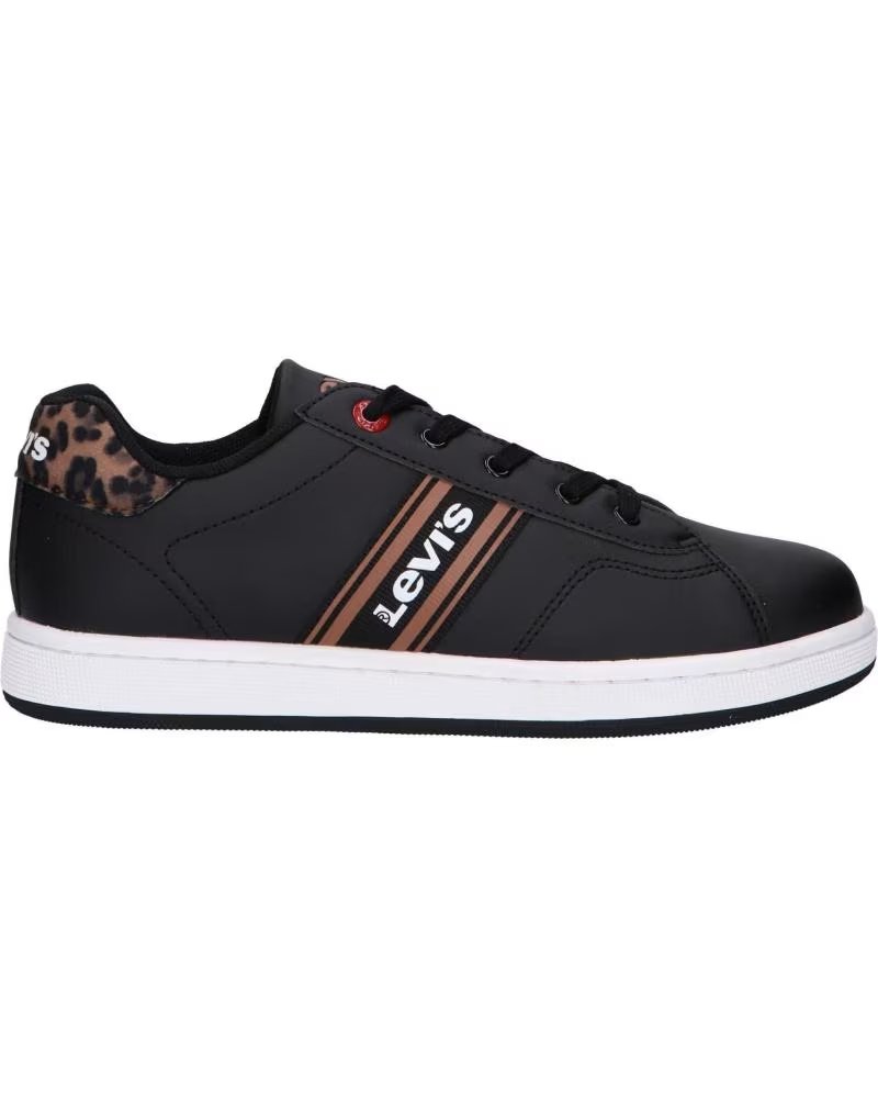 Levis VADS0041S Brandon Lace 2442 Black Animal Print