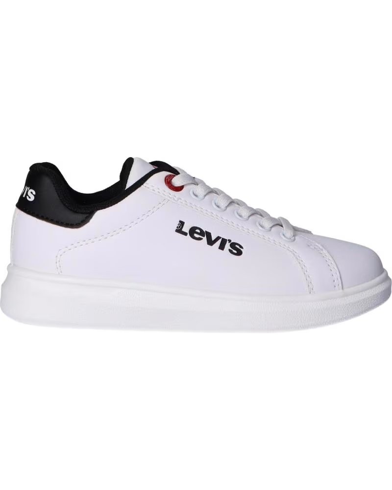 Zapatillas Deporte de Niña y Niño Levis VELL0020S Ellis 0062 White Black