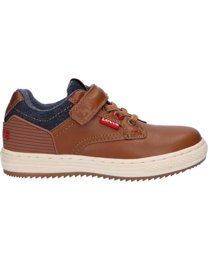 Zapatillas deporte de Niño LEVIS VYHK0012S NEW FAINO LOW 0241 COGNAC
