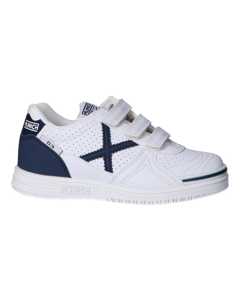 Zapatillas deporte de Niño MUNICH 1518271 G3 VCO BLANCO