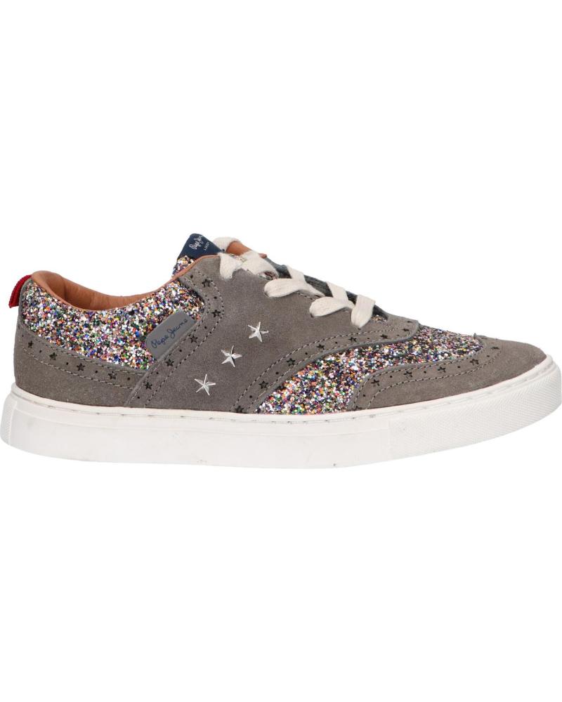 Deportivas de Niña PEPE JEANS PGS30217 MONTREAL BROGUE 957 DARK GREY