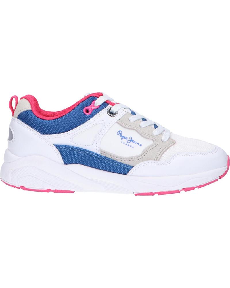 Zapatillas deporte de Mujer y Niña PEPE JEANS PGS30445 ORBITAL 800 WHITE