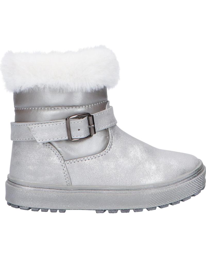 Botas de Niña XTI 55853 COMBINADO PLATA