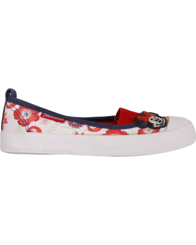 Deportivas de Niña DISNEY 2303-724 BLANCO-ROJO