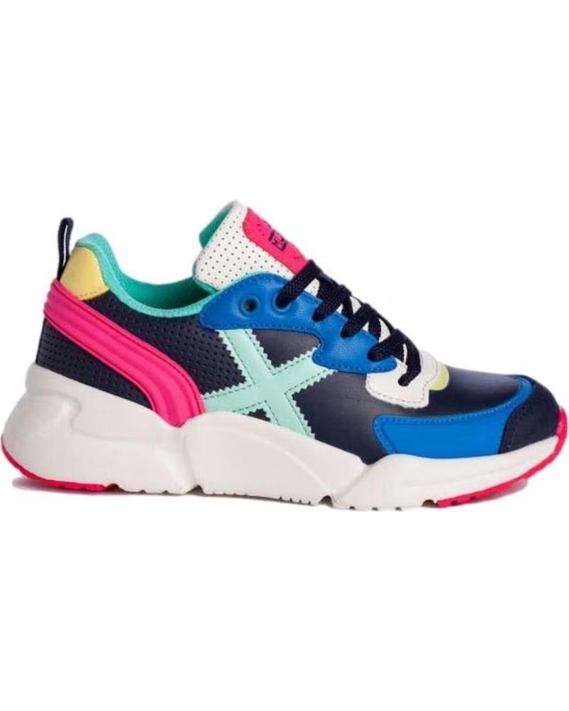 Deportivas de Niña y Niño Munich Mini Track Vco 27 Rosa