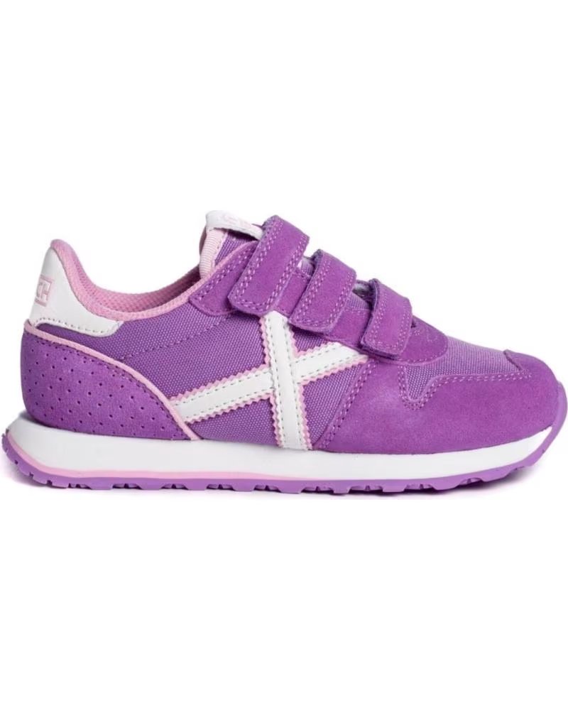 Deportivas de Niña y Niño Munich Mini Massana 457 Morado