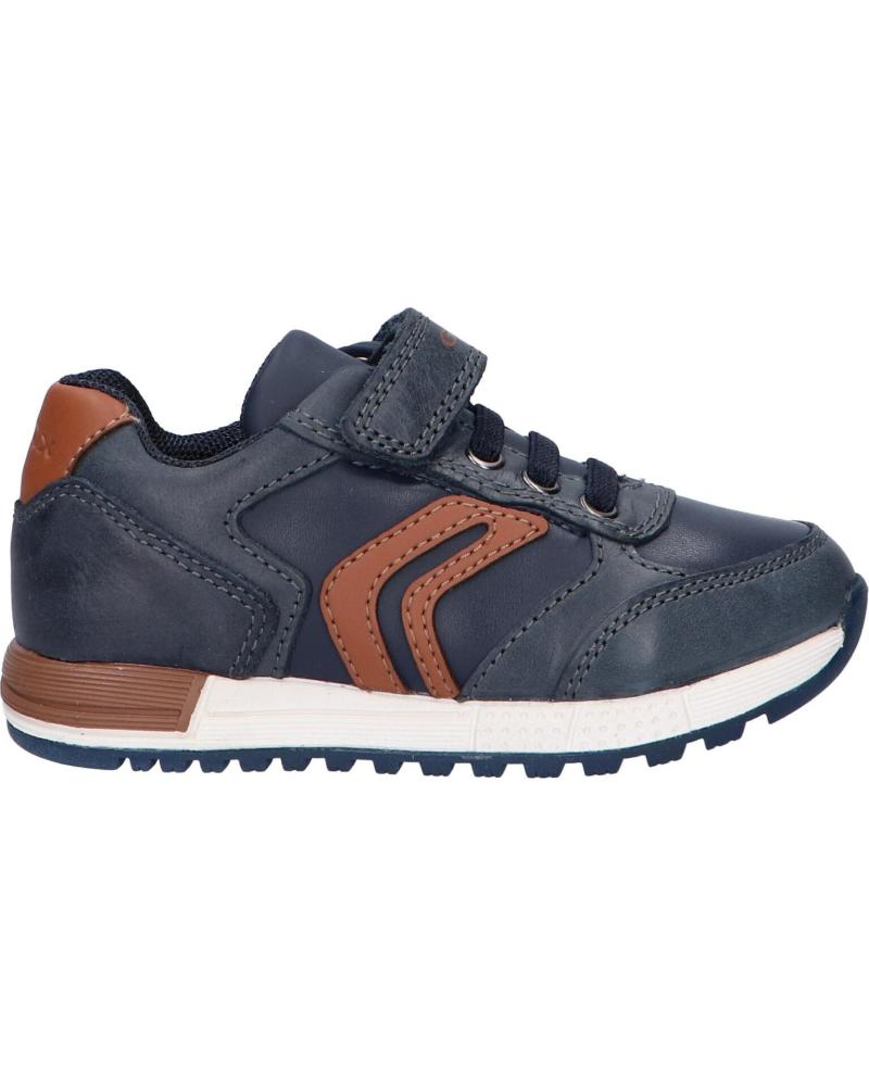 Zapatillas deporte de Niño GEOX B943CB 0CL54 B ALBEN CF46N NAVY-COGNAC