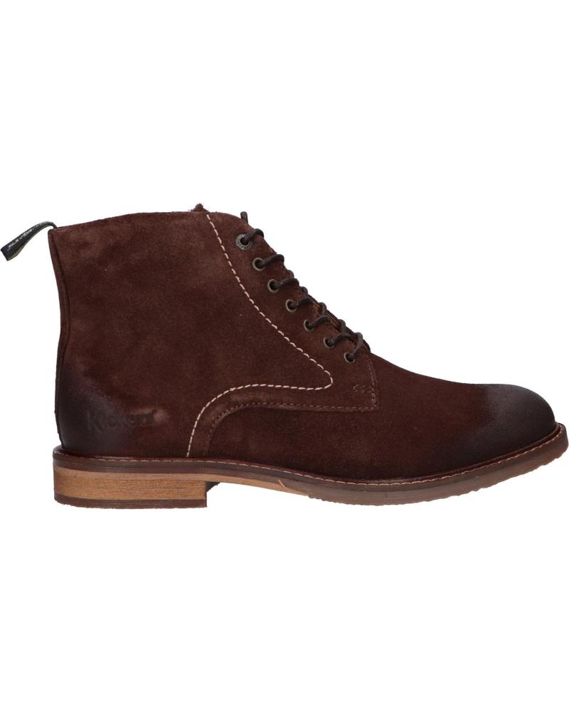 Botas de Hombre KICKERS 828860 ALPHATO 93 MARRON FONCE