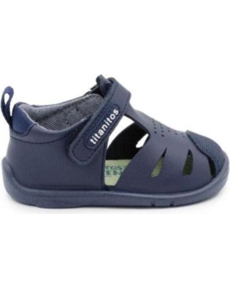 Sandalias de Niño TITANITOS B500 LATE190003 AZUL MARINO