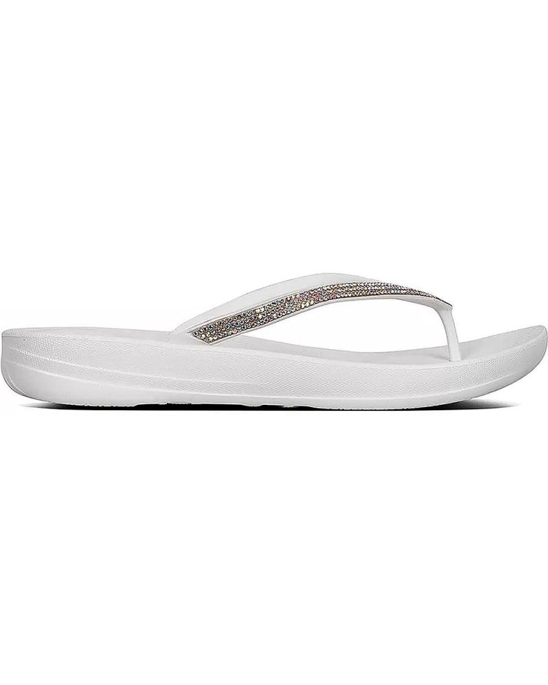 Chanclas de Mujer FITFLOP SANDALIAS IQUSHION SPARKLE R08 URBANWHITE
