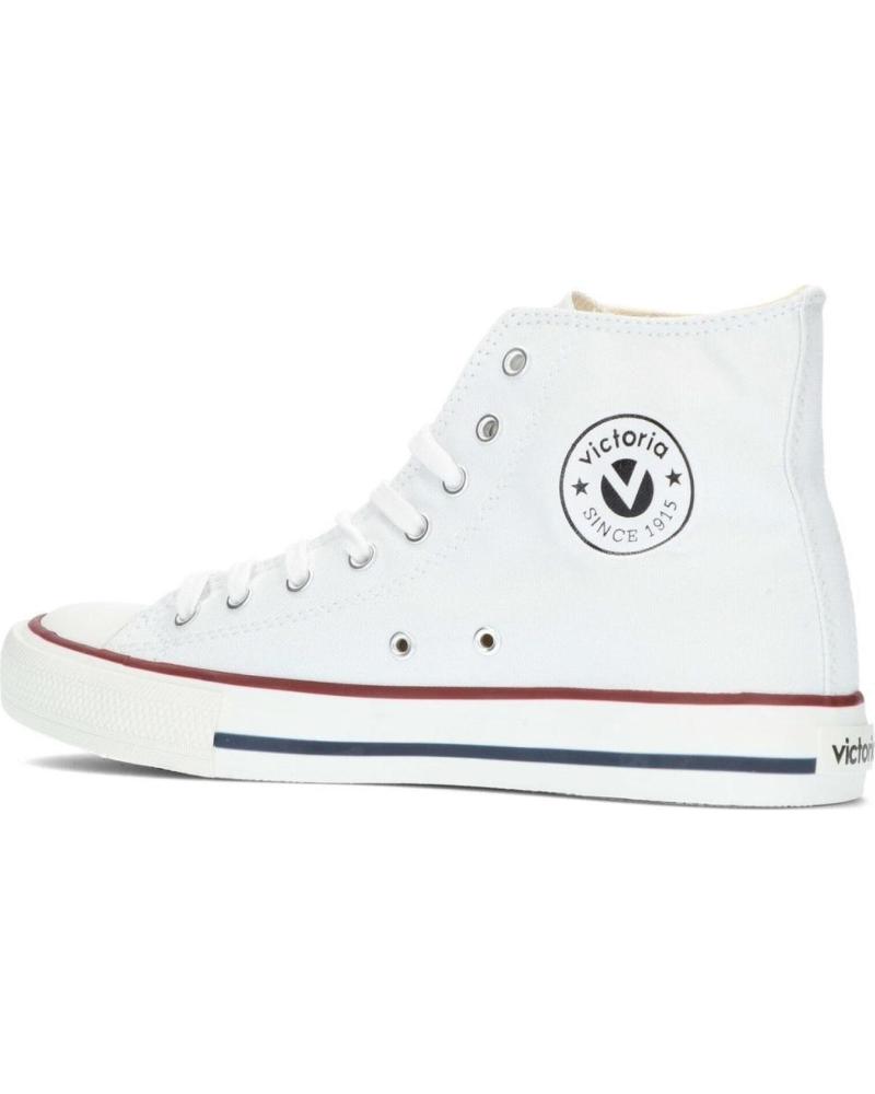 VICTORIA TRIBU 106500 - BOTÍN ZAPATILLA LONA BLANCO BLANCO