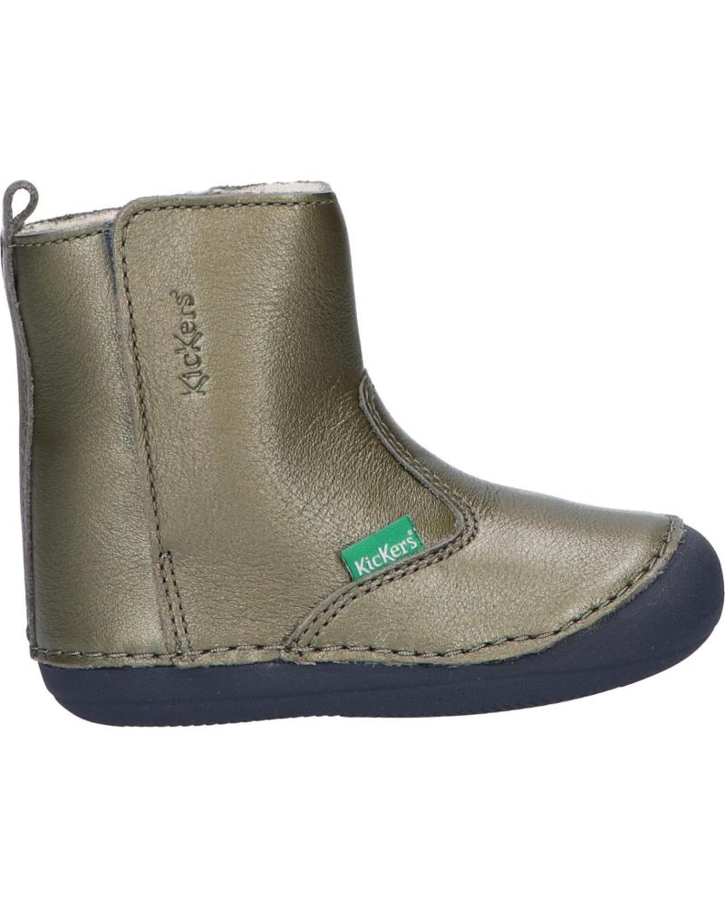 Botas de Niña KICKERS 830370 SOCOOL CHO 16 ARGENT