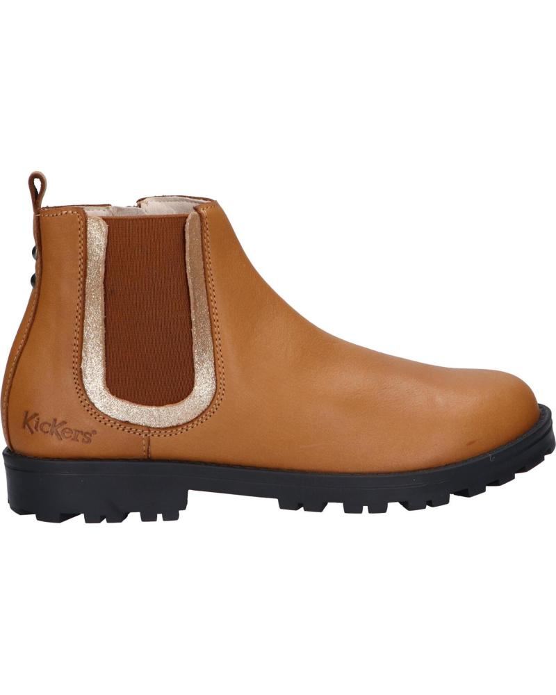 Botas de Niña KICKERS 830030 GROOKY 116 CAMEL OR