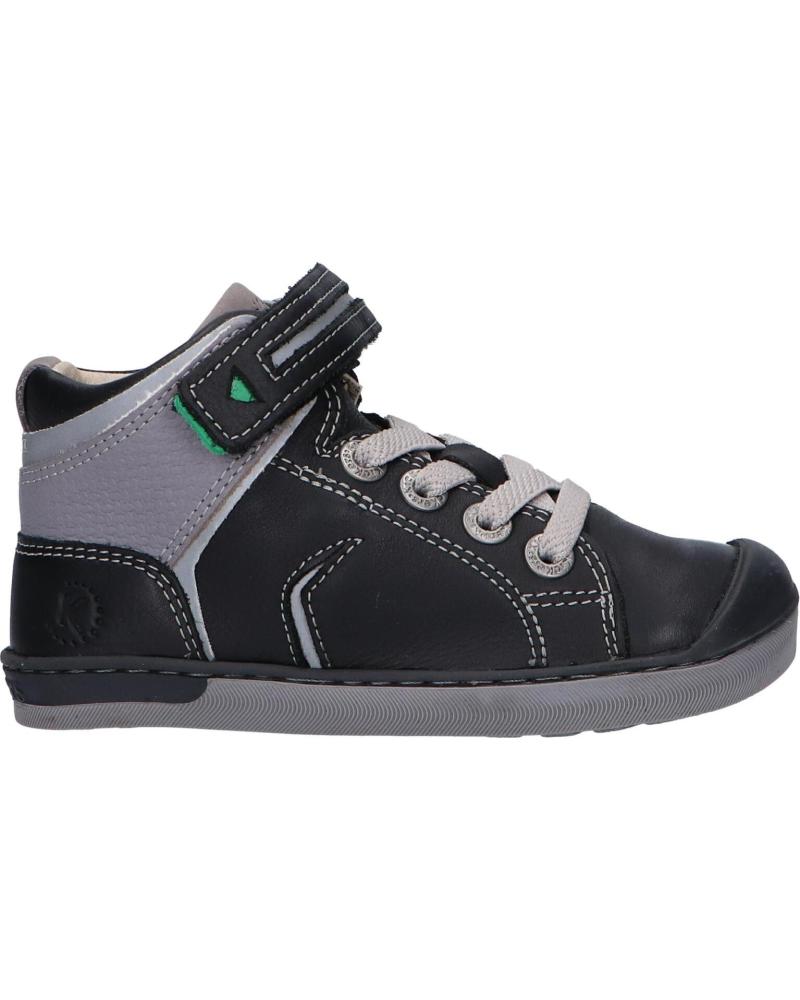 Botas de Niño KICKERS 830090 IRELAS 81 NOIR GRIS