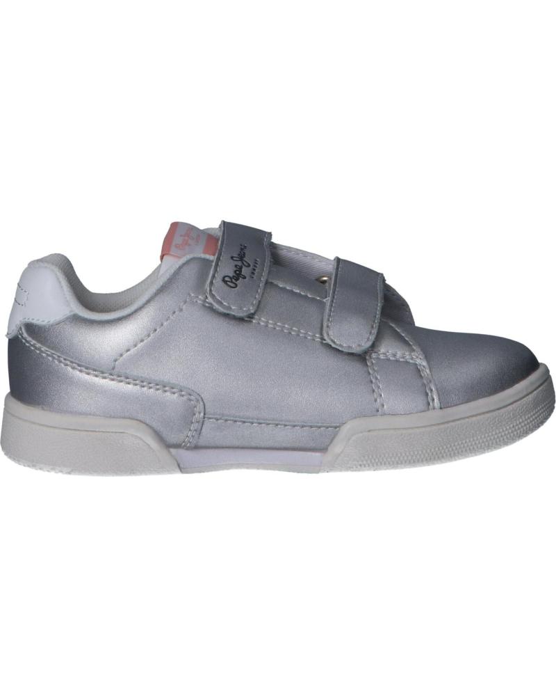 Zapatillas deporte de Niña PEPE JEANS PGS30465 LAMBERT 914 SILVER GREY