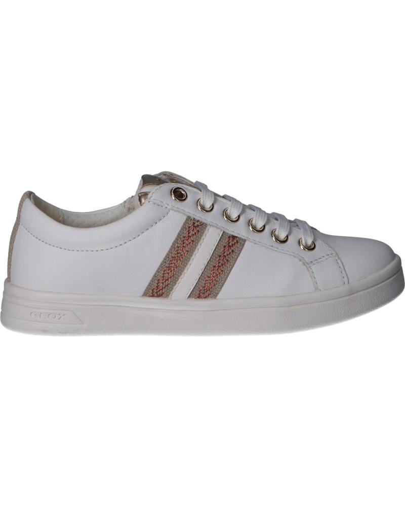 Zapatillas deporte de Niña GEOX J024MH 00085 J DJOCK C1ZH8 WHITE-ROSE GOLD