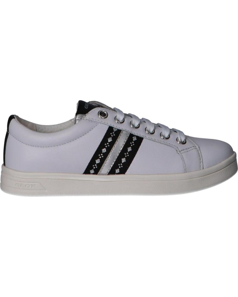 Deportivas de Niña GEOX J024MH 00085 J DJOCK C1000 WHITE