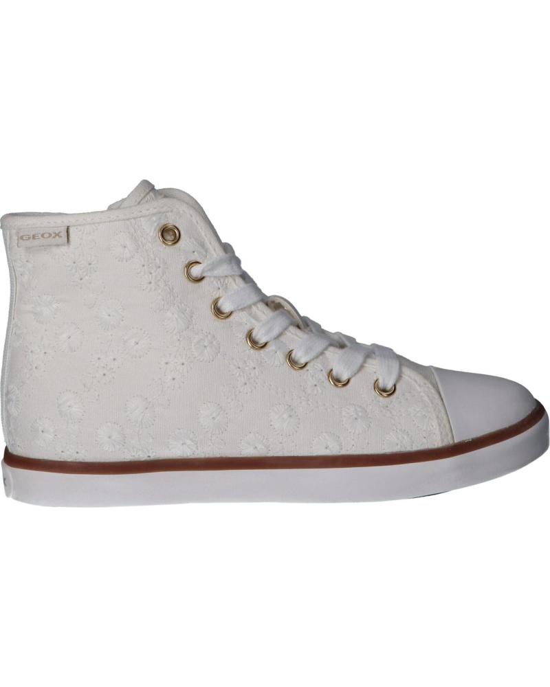 Deportivas de Niña GEOX J0204B 000DS J CIAK C1000 WHITE