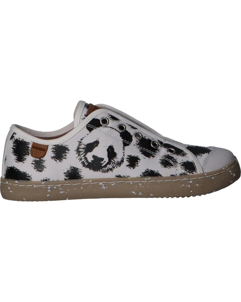 Deportivas de Niña GEOX J02D5G 000ZB J KILWI C1000 WHITE