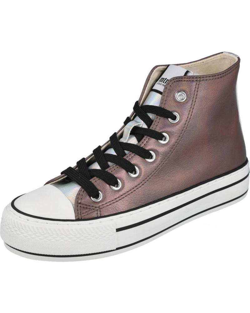 Deportivas de Mujer y Niña MTNG 60172-C54919 ZAPATILLAS ALTAS MUJE COBRE
