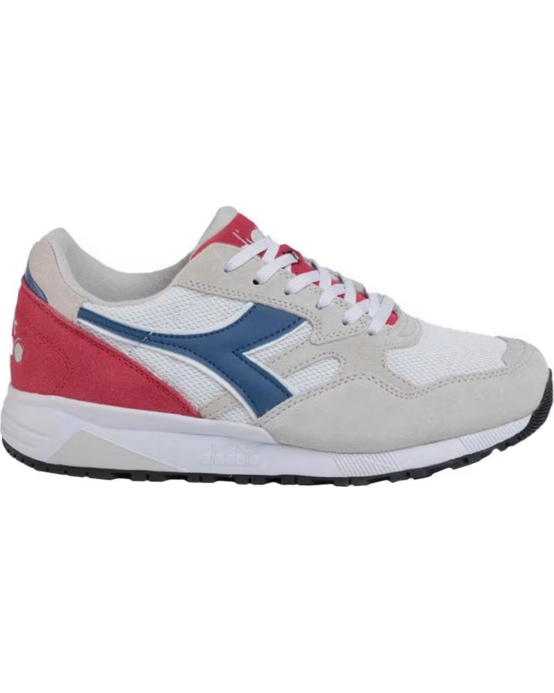 Diadora Diadora N902 S C8465 173290 - Beige, Azul Marino y Rojo Beige-azul