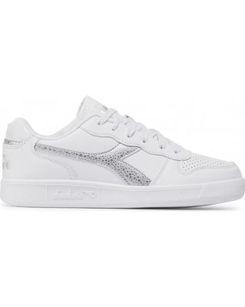 Diadora Zapatillas Diadora Playground Gs Girl C0516 Blanco - 175781 Plata