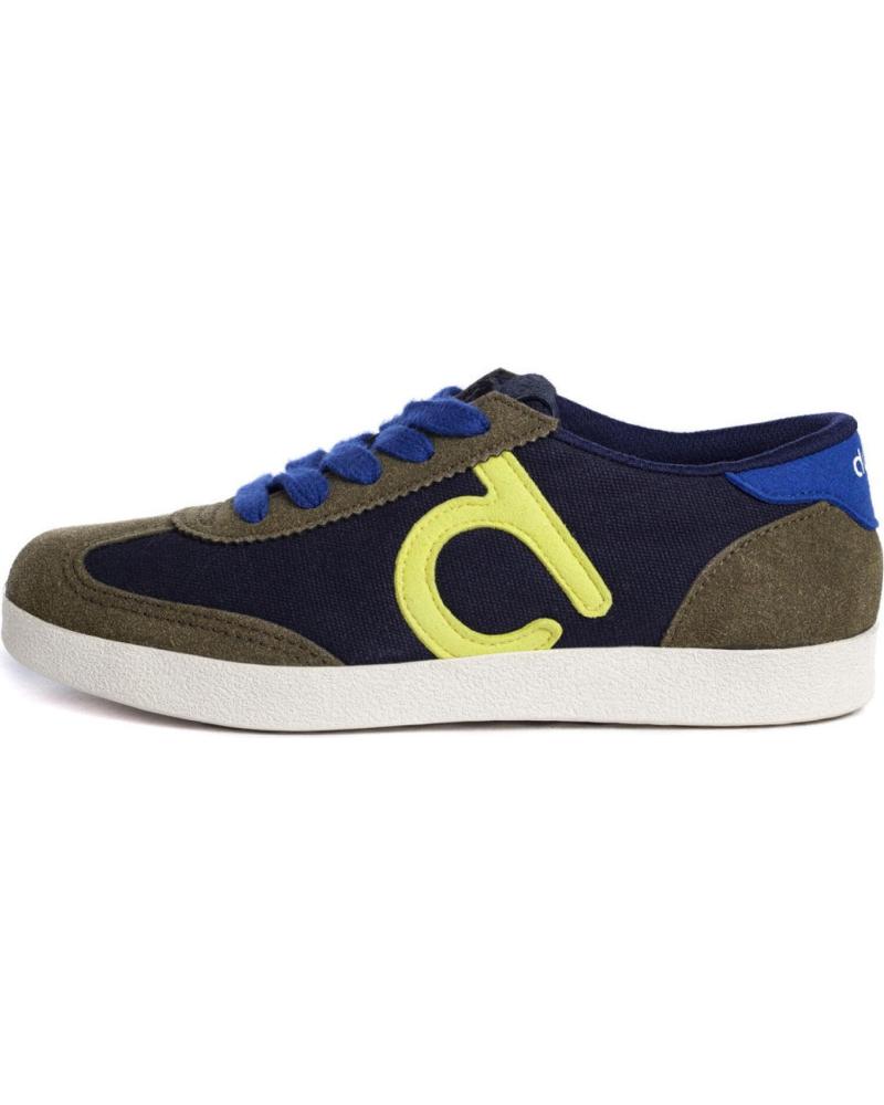 ZAPATILLAS DUUO NICE 038 D122038 VERDE KAKI-AZUL VERDE KAKI-AZUL