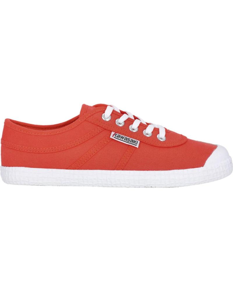 ZAPATILLAS LONA KAWASAKI ORIGINAL K192495 5030 ROJO CHERRY TOMATO 5030 CHERRY TOMATO