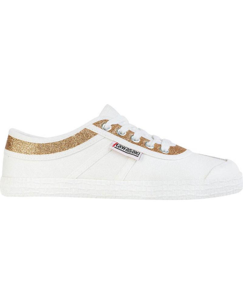 ZAPATILLAS KAWASAKI GLITTER CANVAS K194522 DORADAS 8890 GOLD