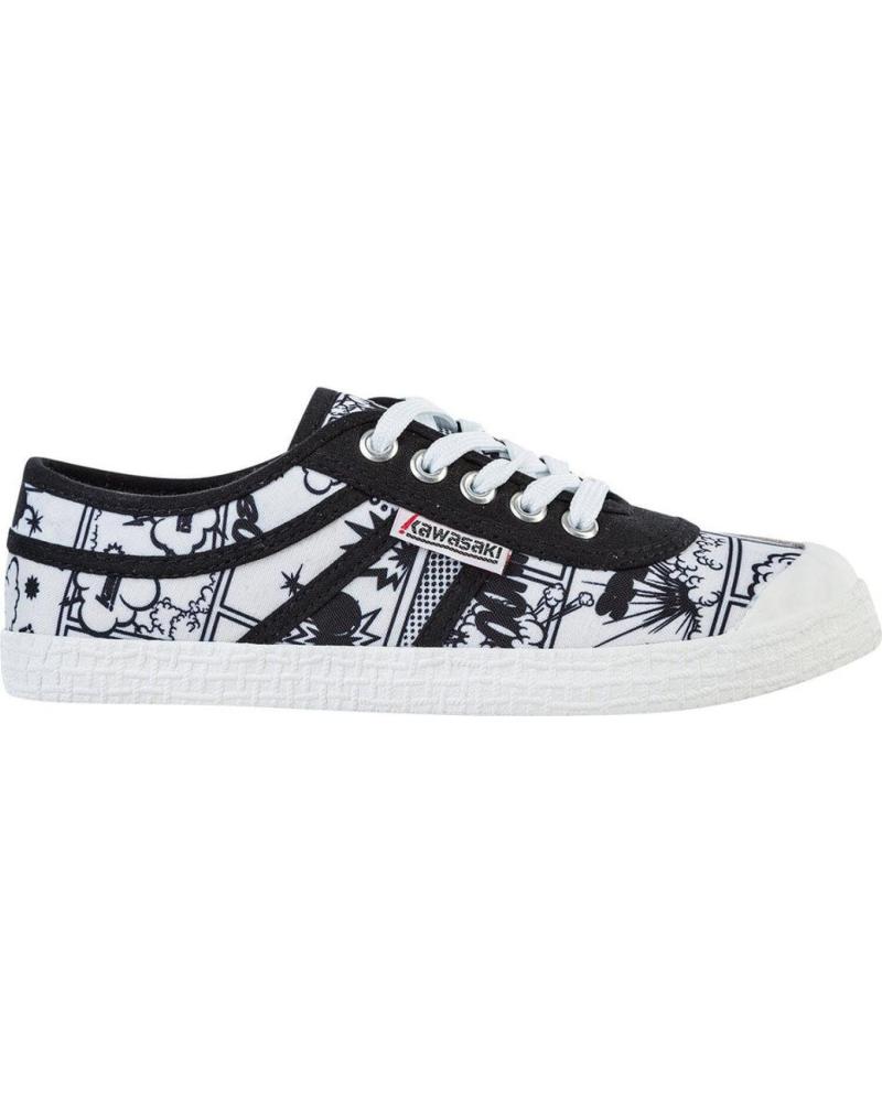 ZAPATILLAS KAWASAKI CARTOON CANVAS K202410 WHITE 1002 WHITE