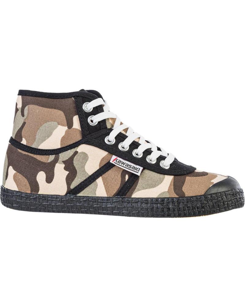 ZAPATILLAS KAWASAKI CAMO CANVAS BOOT K202418 MARRÓN CAMUFLAJE 8885 VARIOUS BROWN