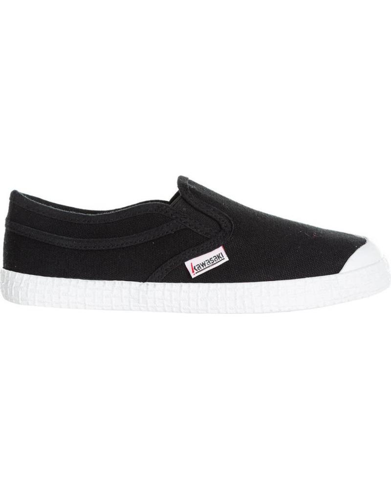 ZAPATILLAS LONA SLIP-ON KAWASAKI K212437 1001 NEGRAS 1001 BLACK