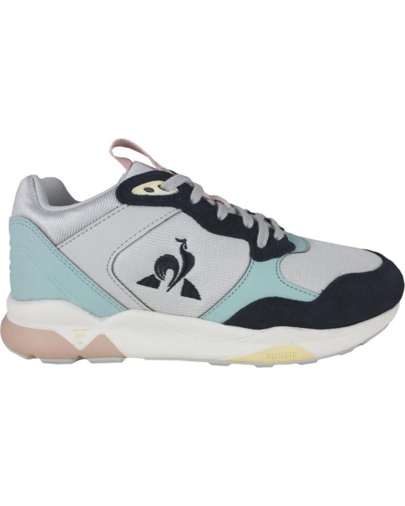 ZAPATILLAS LE COQ SPORTIF LCS R500 W POP 2210220 GALET-PASTEL TURQUOISE MULTICOLOR MULTICOLOR