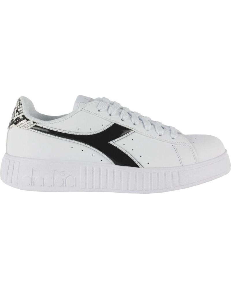 ZAPATILLAS DIADORA STEP P DOUBLE SKIN 101 178336 BLANCO-NEGRO BLANCO-NEGRO