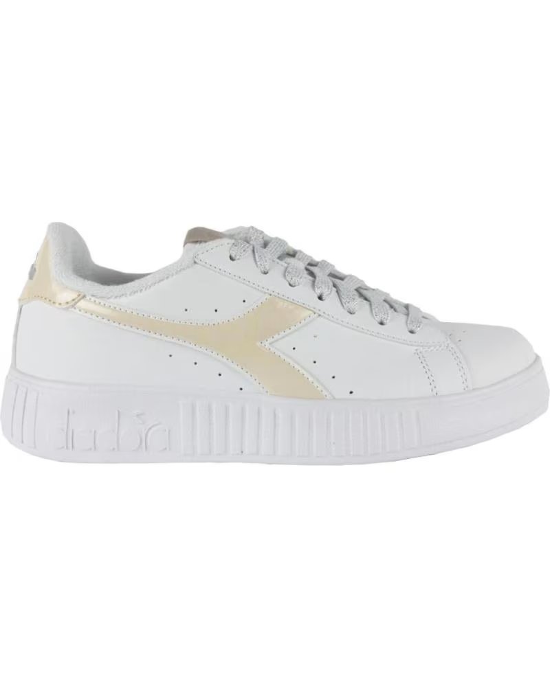 Zapatillas Diadora Step P 101 178335 C9860 Mother Of Pearl White Blanco-beige – imagen 1
